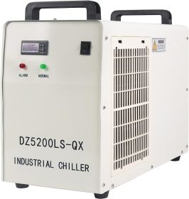 Water Chiller 6L Industrial Water Chiller  for 40W 60W 80W 130W 150W CO2 Laser Engraving & Cutting Machines 4.23gpm 4.5-7A Current Recirculating Chill
