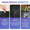Black Polyethylene Tarp Waterproof