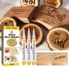 Jue-Fish Wood Burning Marker, Diy Wood Coaster Cutting Board Pyrograph Pen Wood Burning Marker