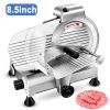 Meat Slicer Machine,8.5/10 inch Commercial Meat Slicer, 240W Frozen Meat Cheese Deli Slicer